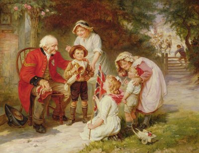 The Old Soldier by Frederick Morgan